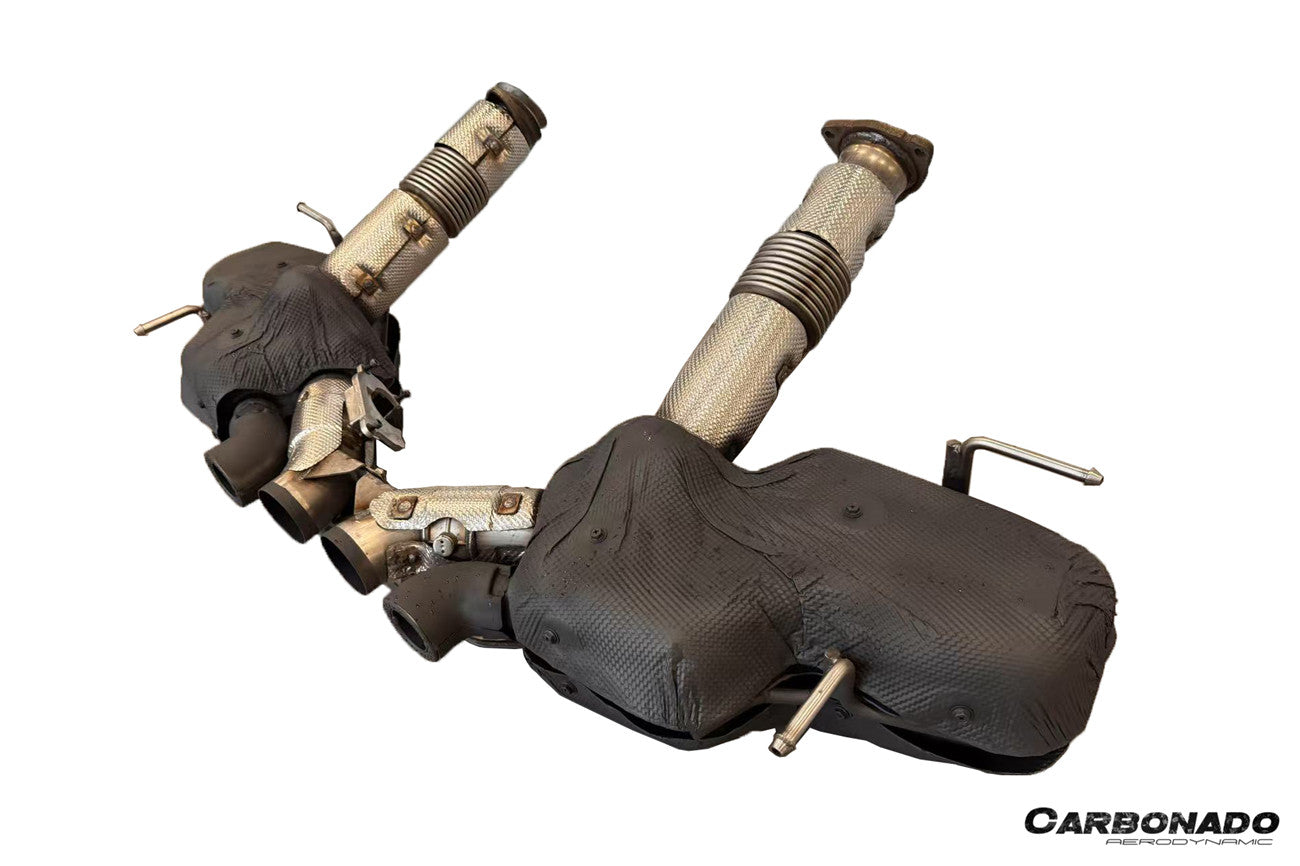 2020-2026 Corvette C8 Stingray Z06 Style Rear Bumper with Exhaust System