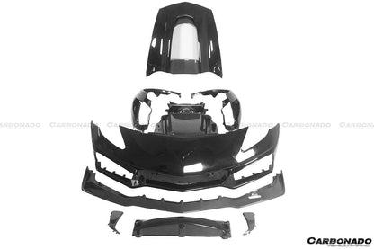 2013-2019 Corvette Z06 Grandsport ZR1 Style Full Front Body Kit - Carbonado Aero