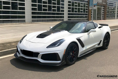 2013-2019 Corvette Z06 Grandsport ZR1 Style Full Front Body Kit - Carbonado Aero