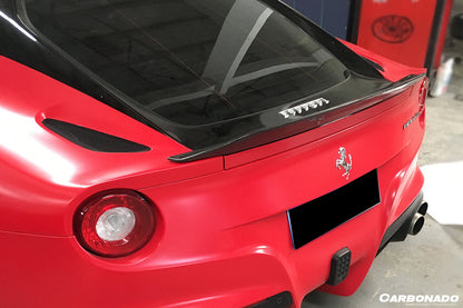 2012-2017 Ferrari F12 Berlinetta DC Style  Carbon Fiber Trunk Spoiler
