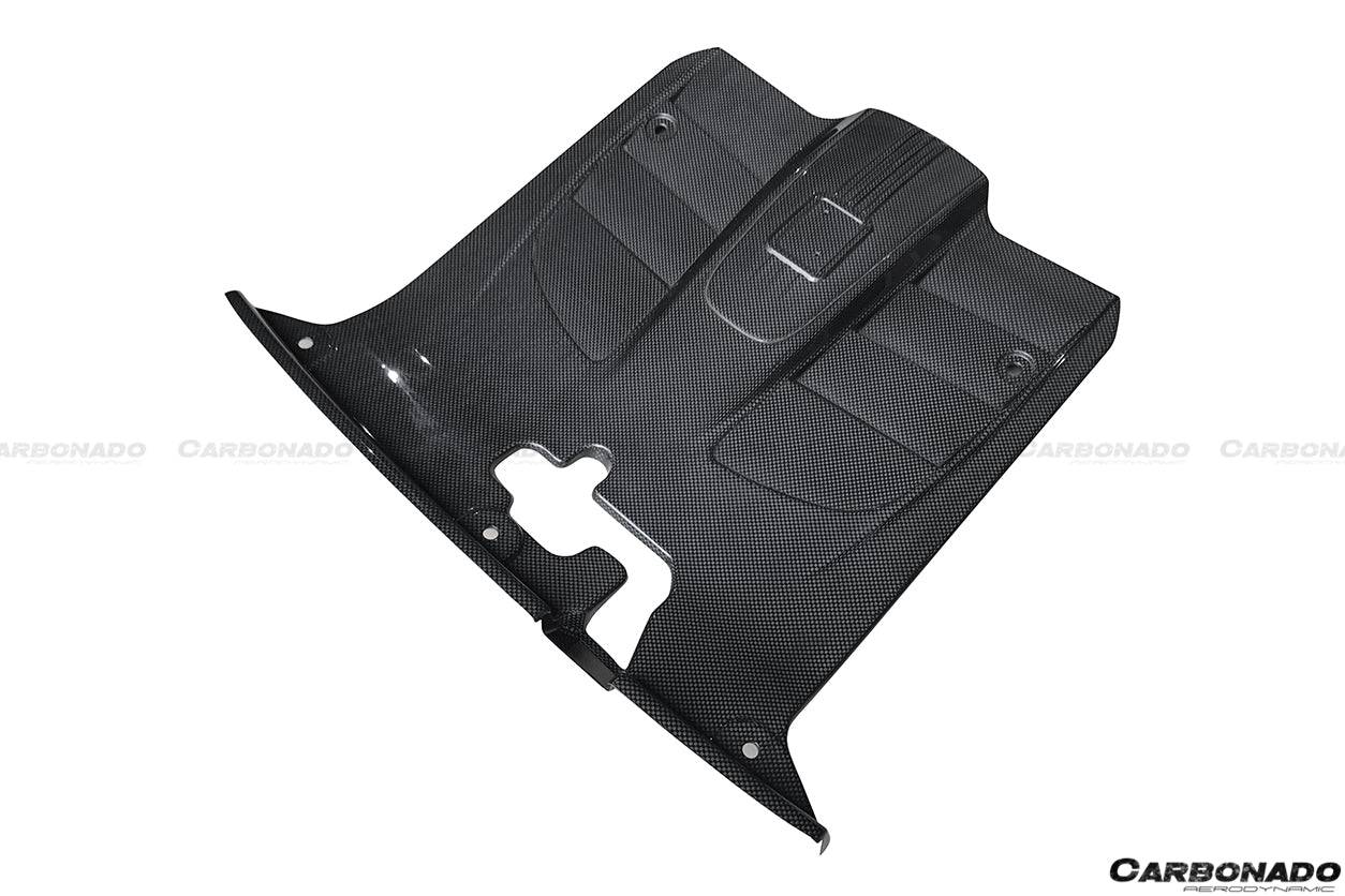 2012-2017 Ferrari F12 Berlinetta OE Style Dry Carbon Fiber Engine Cover - Carbonado Aero