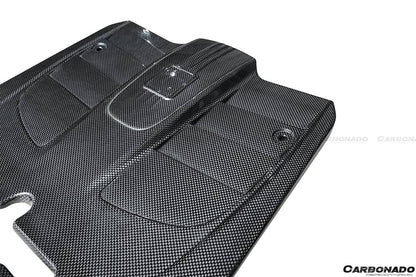 2012-2017 Ferrari F12 Berlinetta OE Style Dry Carbon Fiber Engine Cover - Carbonado Aero