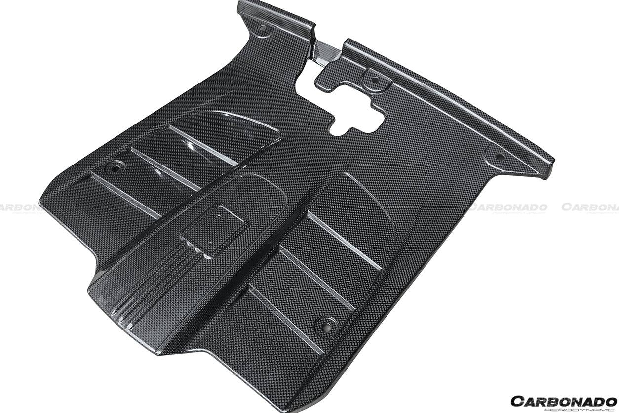 2012-2017 Ferrari F12 Berlinetta OE Style Dry Carbon Fiber Engine Cover - Carbonado Aero