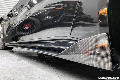 2012-2017 Ferrari F12 Berlinetta DC Style Carbon Fiber  Side Skirts