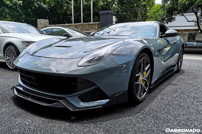 2012-2017 Ferrari F12 Berlinetta DC Style Carbon Fiber  Side Skirts