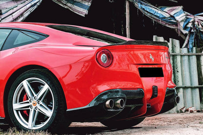 2012-2017 Ferrari F12 Berlinetta RS Style Carbon Fiber Trunk Spoiler - Carbonado Aero