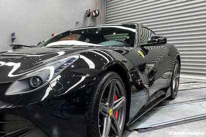 2012-2017 Ferrari F12 Berlinetta DC Style Carbon Fiber  Side Skirts
