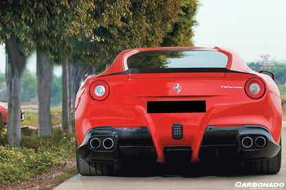 2012-2017 Ferrari F12 Berlinetta RS Style Carbon Fiber Trunk Spoiler