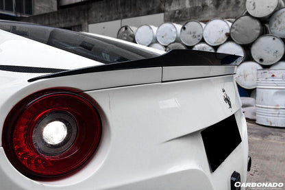 2012-2017 Ferrari F12 Berlinetta RS Style Carbon Fiber Trunk Spoiler