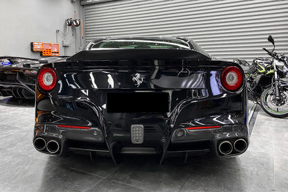 2012-2017 Ferrari F12 Berlinetta RS Style Carbon Fiber Rear Diffuser