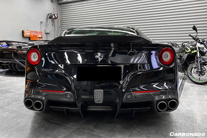 2012-2017 Ferrari F12 Berlinetta RS Style Carbon Fiber Rear Diffuser