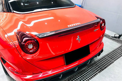 2015-2018 Ferrari California bkss style Carbon Fiber Turnk Spoiler - Carbonado