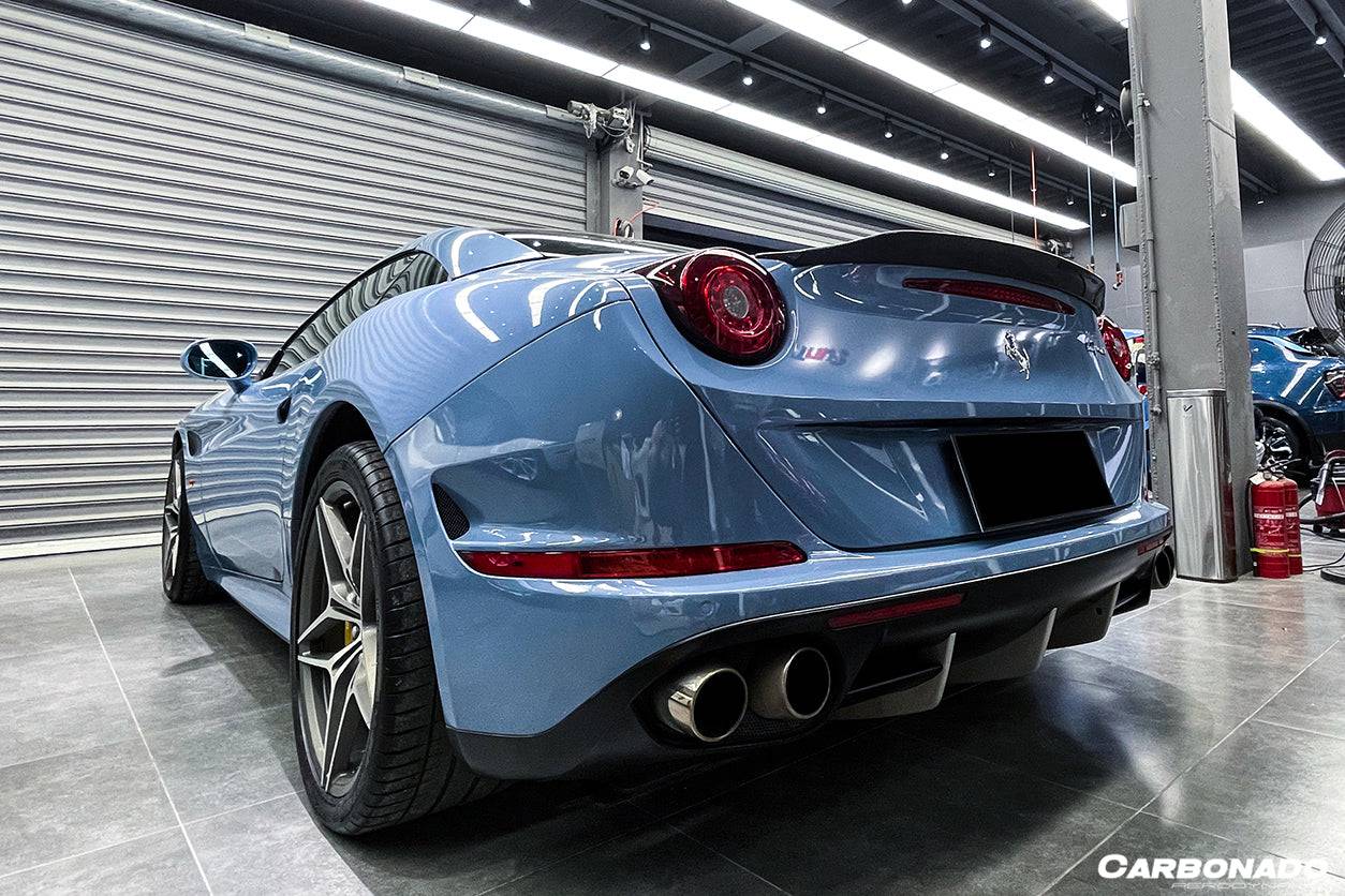 2015-2018 Ferrari California bkss style Carbon Fiber Turnk Spoiler - Carbonado Aero