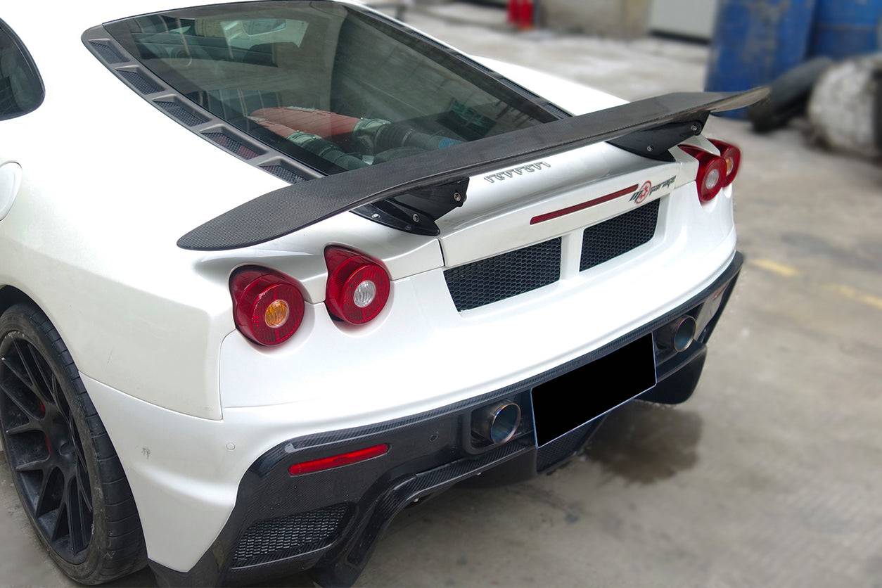2004-2009 Ferrari F430 AS Style Trunk Wing Spoiler - Carbonado