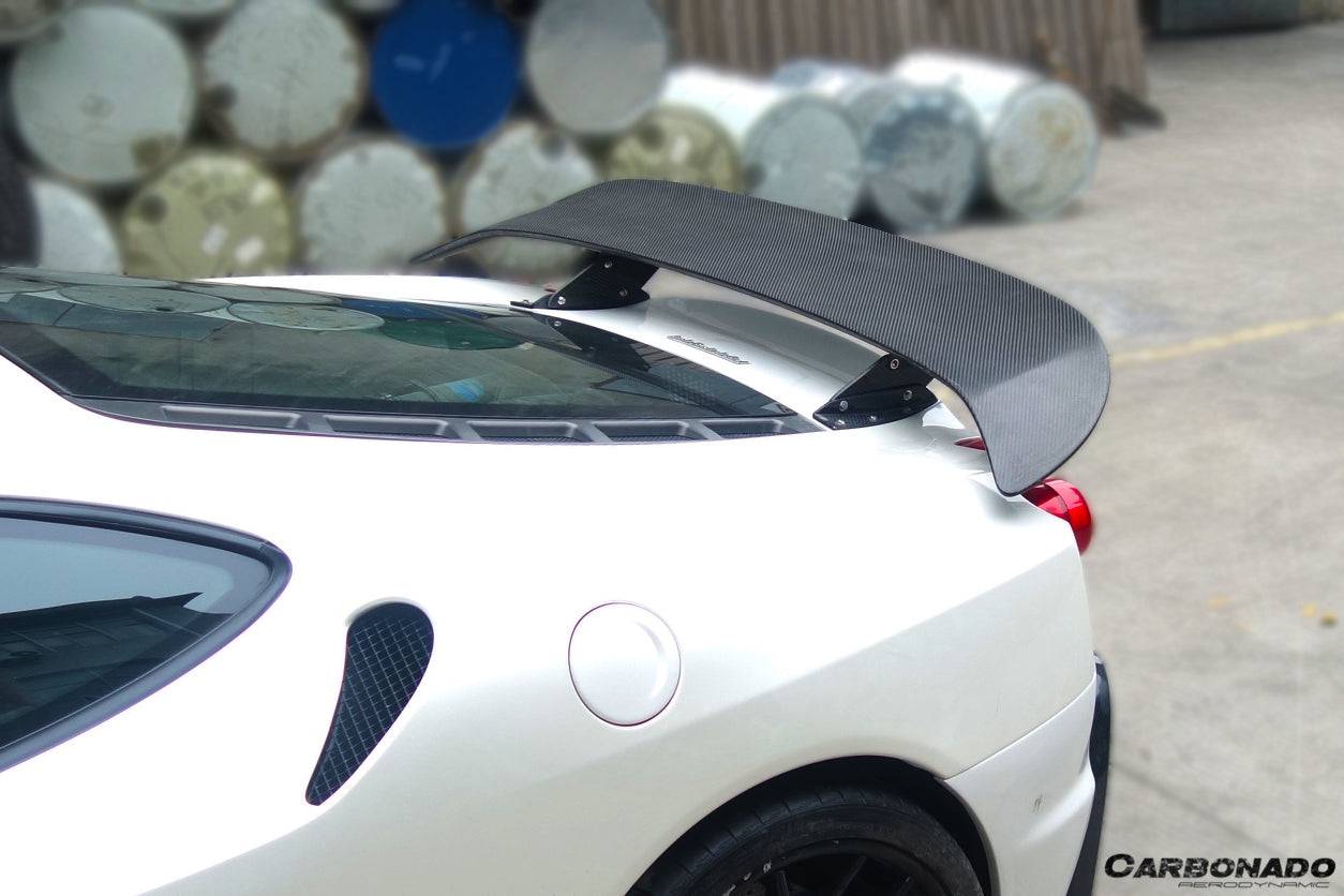 2004-2009 Ferrari F430 AS Style Trunk Wing Spoiler - Carbonado Aero