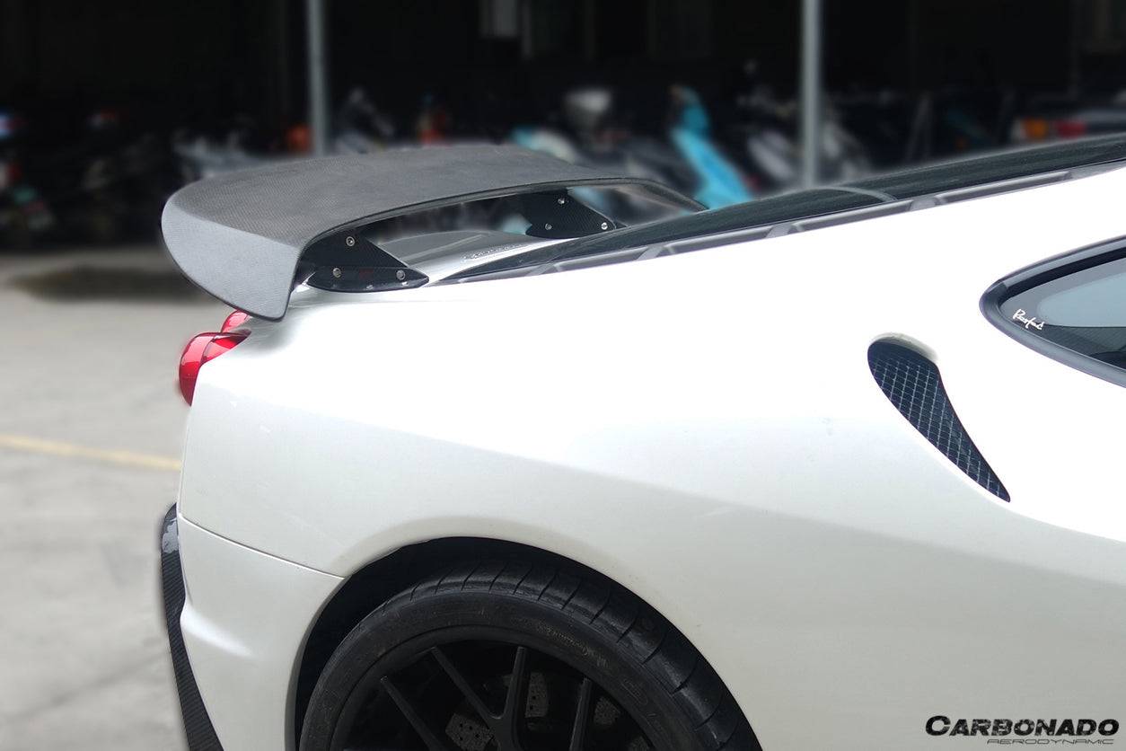 2004-2009 Ferrari F430 AS Style Trunk Wing Spoiler - Carbonado Aero