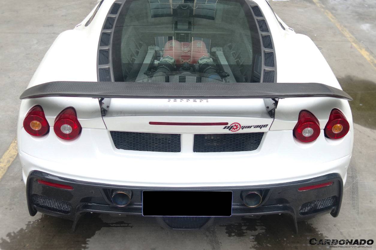 2004-2009 Ferrari F430 AS Style Trunk Wing Spoiler - Carbonado