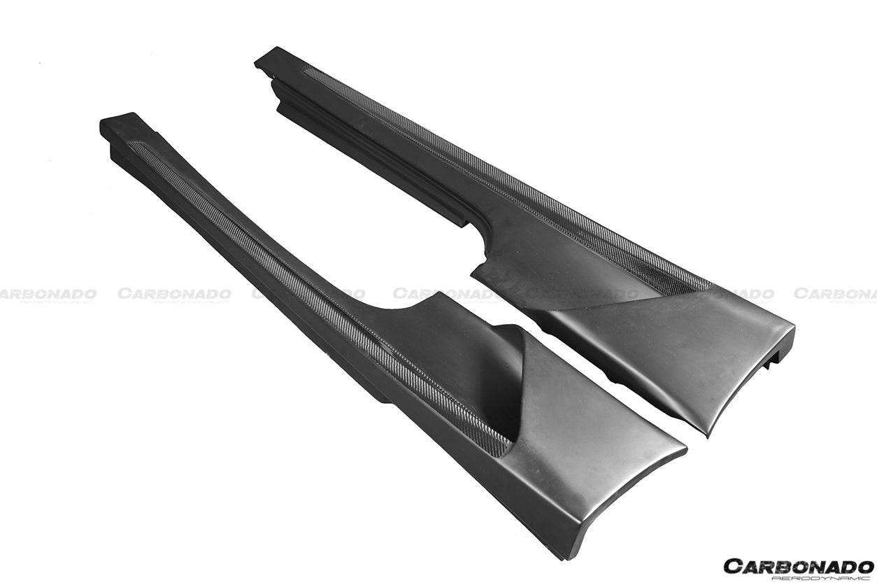 2004-2009 Ferrari F430 AS Style Side Skirts - Carbonado Aero