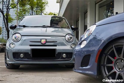 2010-2015 Fiat Abarth 500 Sports Style Front Bumper - Carbonado Aero