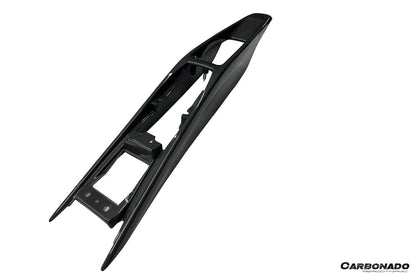 2022-UP Ferrari 296 GTB GTS OE Style Dry Carbon Fiber center control surround panel rear end