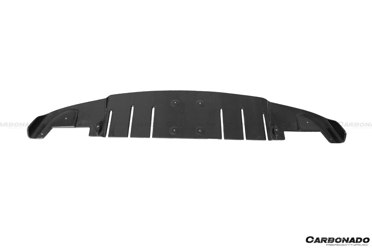 2010-2015 Ferrari 458 Coupe   Spider AV Style Carbon Fiber Rear Diffuser Lip