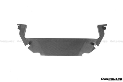 2010-2015 Ferrari 458 Coupe Spyder OE Style DRY Carbon Fiber Inner Engine Bay Cover - Carbonado Aero