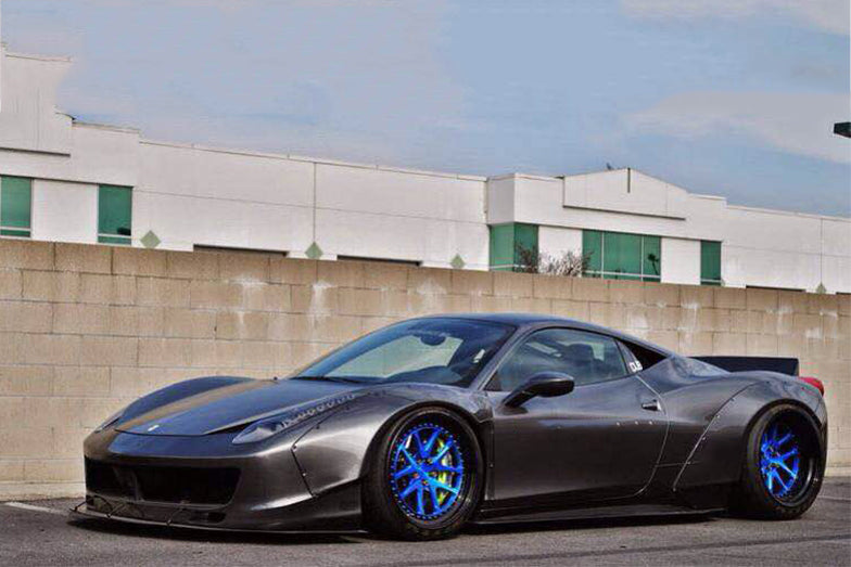 2010-2015 Ferrari 458 Coupe & Spider DE Style Aero Full Body Kit