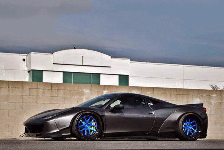 2010-2015 Ferrari 458 Coupe & Spider DE Style Aero Full Body Kit