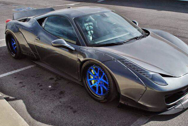 2010-2015 Ferrari 458 Coupe & Spider DE Style Aero Full Body Kit