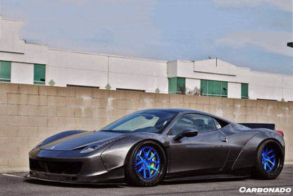 2010-2015 Ferrari 458 Coupe/Spyder DE Style Front Bumper w/ Lip - Carbonado Aero