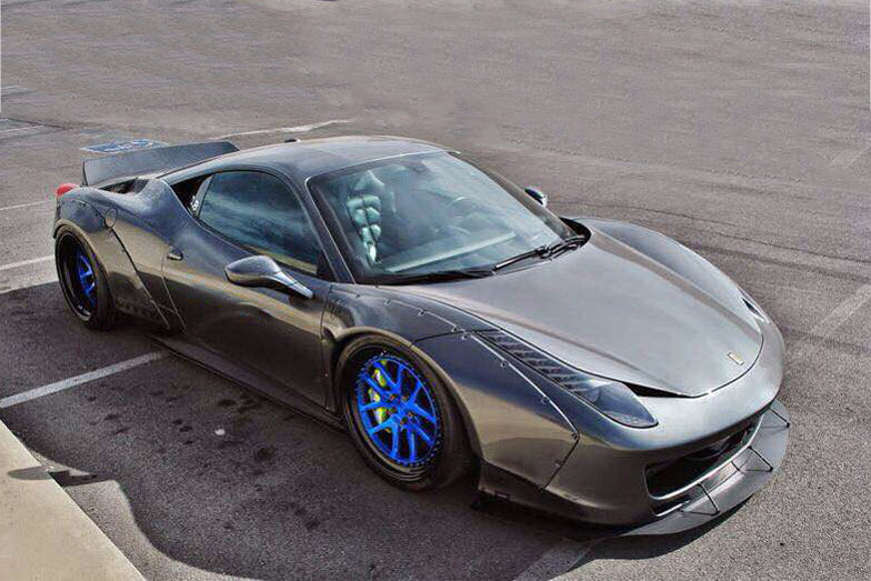 2010-2015 Ferrari 458 Coupe DE Style Trunk Spoiler
