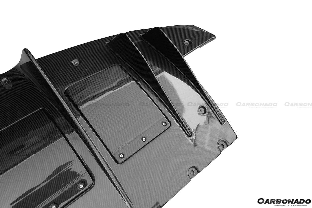2010-2015 Ferrari 458 Speciale OE Style Carbon Fiber Rear Lip Diffuser - Carbonado Aero