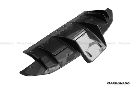 2010-2015 Ferrari 458 Speciale OE Style Carbon Fiber Rear Lip Diffuser - Carbonado Aero