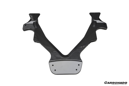 2015-2019 Ferrari 1x1 Weave Dry Carbon Fiber Engine Hood With Glass| Fits 488, Pista Spider