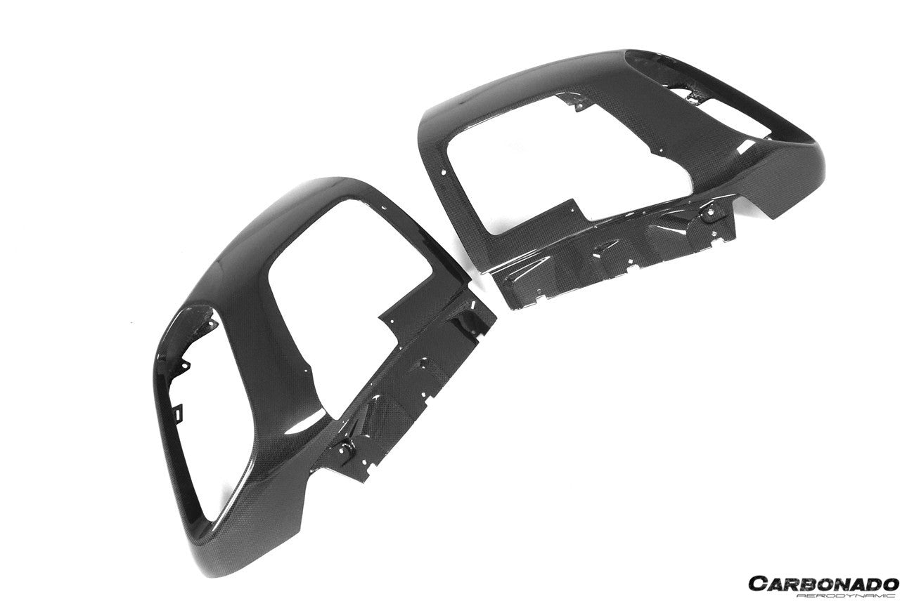 2017-2026 Ferrari 812 Superfast & GTS OE Style Dry Carbon Fiber Rear Side Diffuser