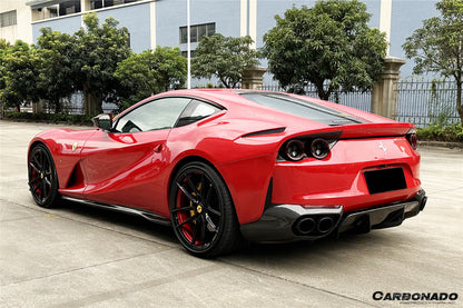 2017-2026 Ferrari 812 Superfast GTS OEM Style Dry Carbon Fiber Side Skirts