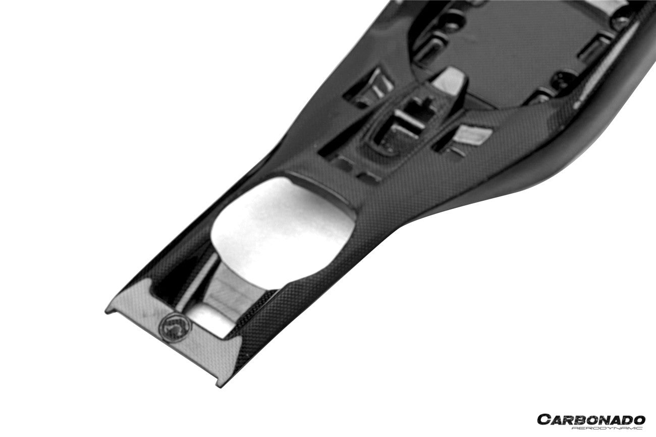 2017-2026 Ferrari 812 Superfast & GTS OE Style Dry Carbon Fiber Bridge Support & Windows Switches Panel