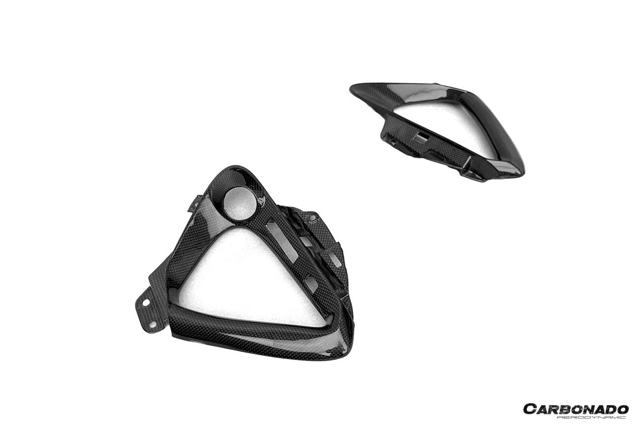 2017-2026 Ferrari 812 Superfast & GTS OE Style Dry Carbon Fiber Door Handle Interior
