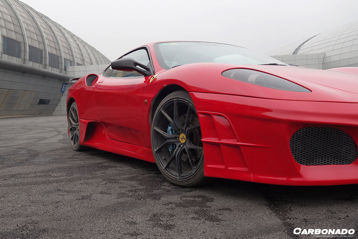 2004-2009 Ferrari F430 AS Style Side Skirts