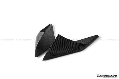 2019-2024 Ferrari F8 OEM Style Dry Carbon Fiber Side Skirts