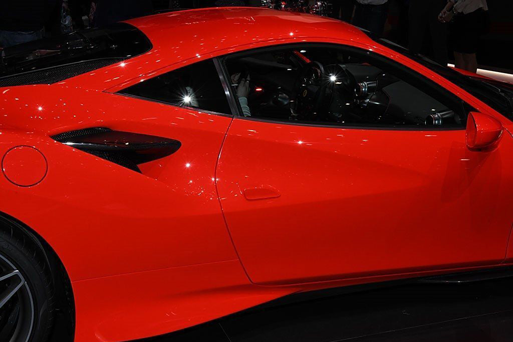 2019-2024 Ferrari F8 OEM Style Dry Carbon Fiber Side Skirts