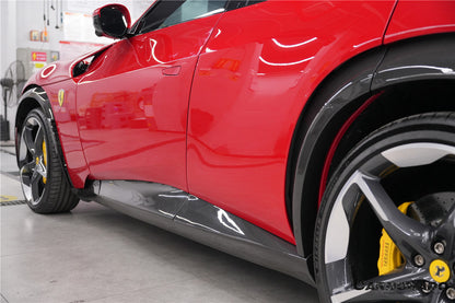 2023-UP Ferrari Purosangue FUV Type F175 OEM Style Dry Carbon Fiber Fender Flare