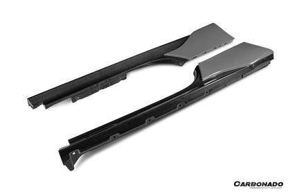 2020-UP Ferrari SF90 Stradale OE Style Autoclave Carbon Fiber Side Skirts
