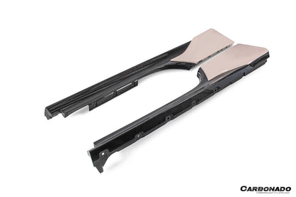 2020-UP Ferrari SF90 Stradale OE Style Autoclave Carbon Fiber Side Skirts