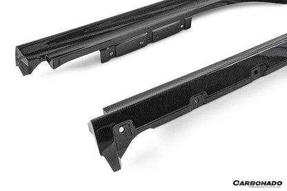 2020-UP Ferrari SF90 Stradale OE Style Autoclave Carbon Fiber Side Skirts