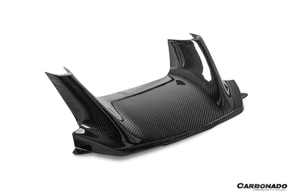 2020-UP Ferrari SF90 Stradale OE Style Autoclave Carbon Fiber Front Bumper Middle Air Vents