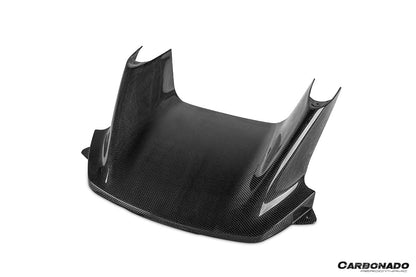 2020-UP Ferrari SF90 Stradale OE Style Autoclave Carbon Fiber Front Bumper Middle Air Vents