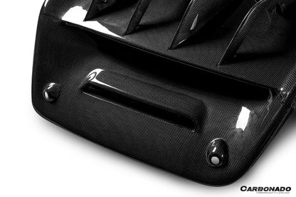 2020-UP Ferrari SSF90 Stradale OE Style Autoclave Carbon Fiber Rear Diffuser