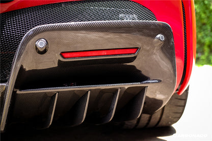 2020-UP Ferrari SSF90 Stradale OE Style Autoclave Carbon Fiber Rear Diffuser