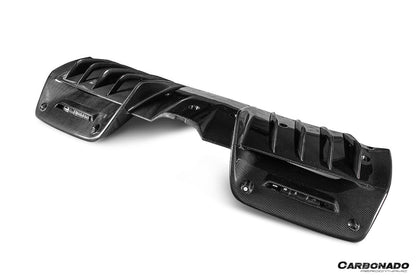2020-UP Ferrari SSF90 Stradale OE Style Autoclave Carbon Fiber Rear Diffuser